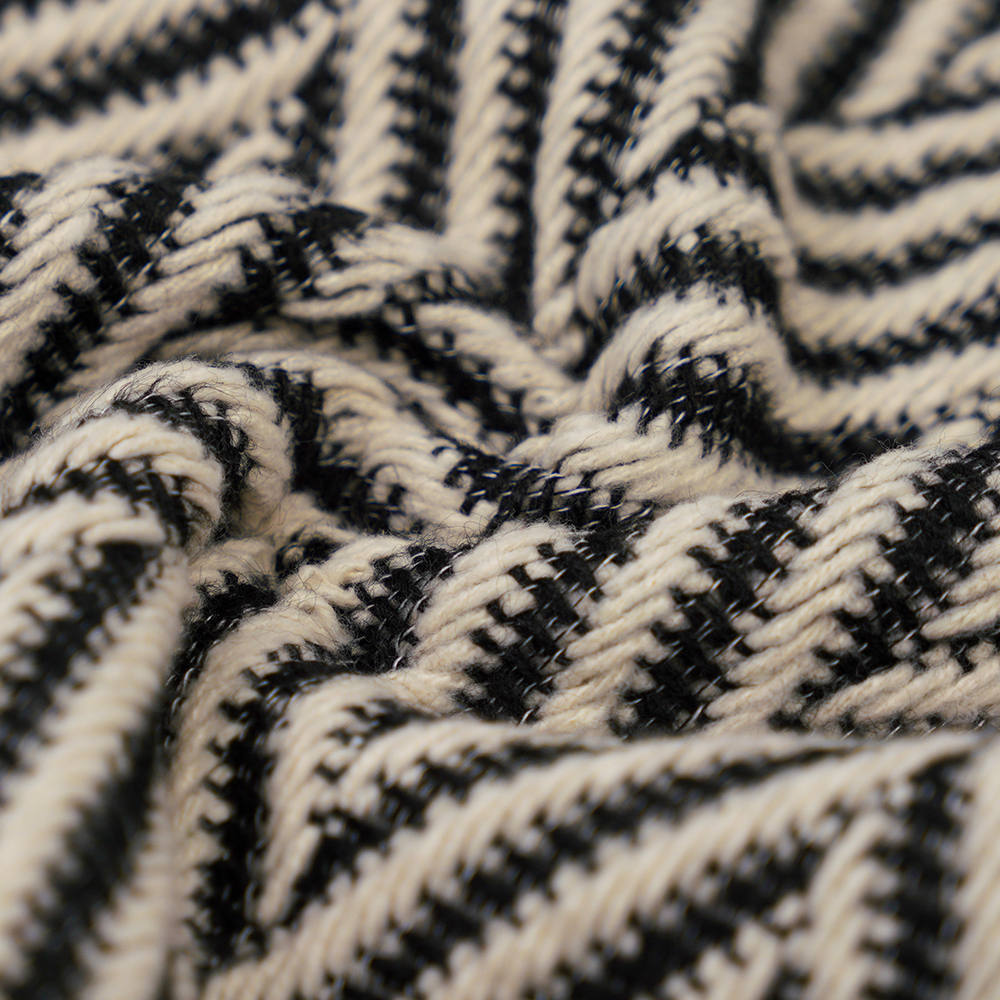 100% egyéb, 720G/M, klasszikus fekete-fehér, Tweed fonal, ML-70230021-22090