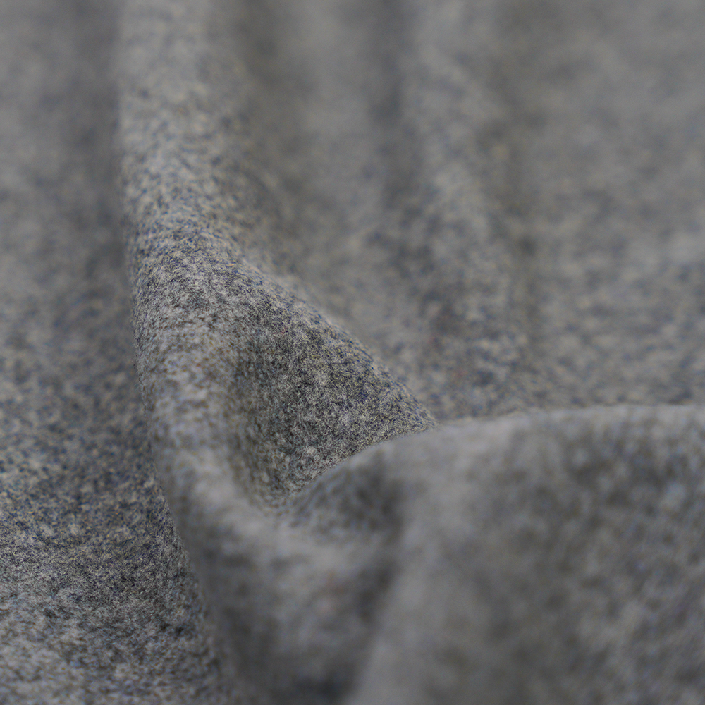 9% gyapjú, 66% poliészter, 25% egyéb szál, 400 G/M, szürke, flanel szövet, ML-0124-4169